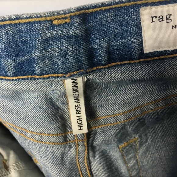 Rag & Bone New York Helena High Rise Ankle Skinny - Picture 7 of 8